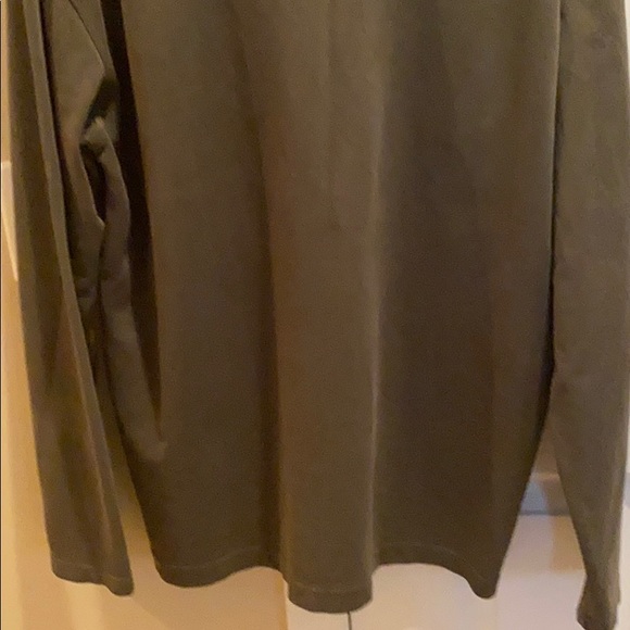SQWEAR DARK OLIVE V-NECK POLYESTER PULLOVER SZ XL - Picture 9 of 10